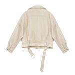 Locomotive Leather Coat Women - Image 4