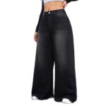 Loose Wide-leg Women's Retro Casual Versatile Jeans - Image 4
