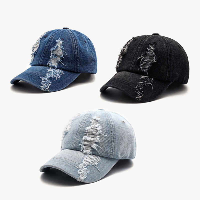 13e14bd8-af24-45b6-93c9-66ffb8db40ad.jpg Men's Washed And Worn Cowboy Baseball Caps - Image 1