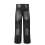 Hand Painted Painted Jeans Men's Punk Worn - Image 4