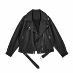 Locomotive Leather Coat Women - Image 3
