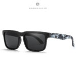Outdoor Sunglasses Square Sunglasses Colorful Real Film UV Protection - Image 4