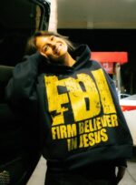 Women's Letter Printed Hoodie - Image 2