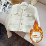 Korean Style Temperament Thickening Coarse Flower Short Fashionable Jacket - Image 3