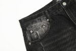 Hand Painted Painted Jeans Men's Punk Worn - Image 3