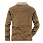Winter Corduroy Cotton Coat Men - Image 6