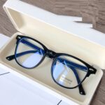 Retro Rivet Internet-famous Color Thin Anti-blue Light Glasses For Men And Women - Image 5