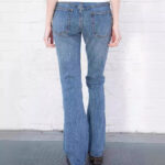 Jeans Slim Fit Low Waist Long Pants - Image 4