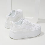 Japanese And Korean Platform Sports White Shoes Heightened Sneakers Casual Women's - Image 8