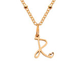 26 English Letter Pendant Stainless Steel Necklace - Image 8