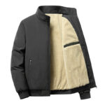 Collar Cotton-padded Coat Oversized Coat Men - Image 2