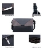 Contrast Color Small Square Box Fashion Shoulder Bag - Image 10