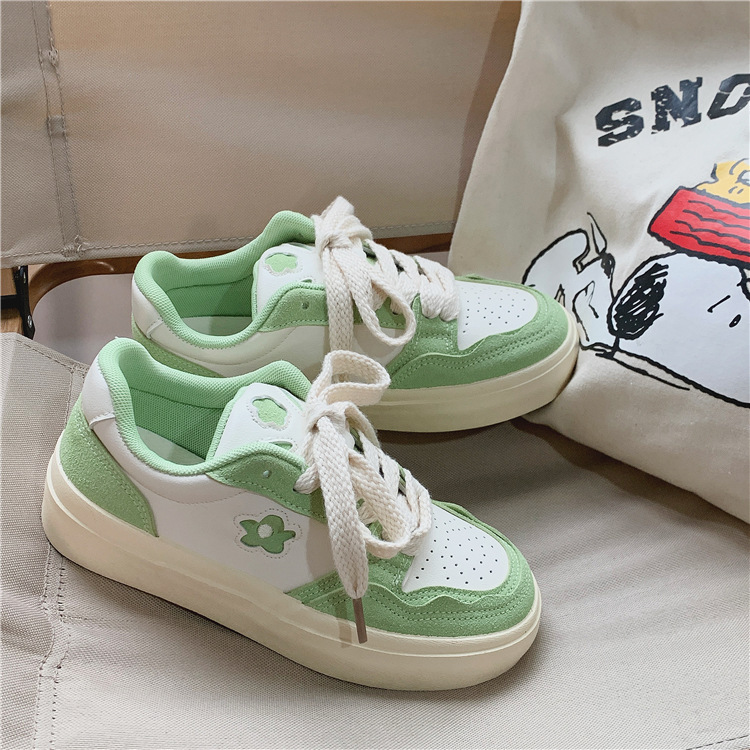 93f2b990-da91-4a21-b907-38f80bbd91af.jpg Women's Korean Casual Flat Breathable Canvas Shoes - Image 1