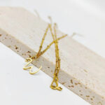 26 English Letter Pendant Stainless Steel Necklace