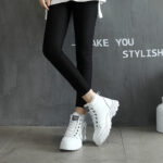 Korean Style Student All-matching Warm High-top Martin Boots - Image 6