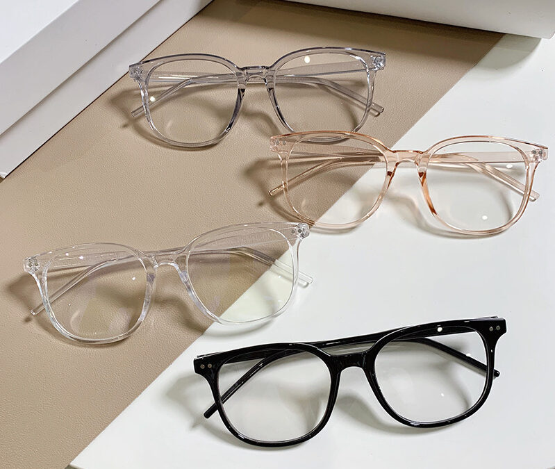 O1CN01iYPdlW1NyFbqDibl5_2215924081638-0-cib.jpg New Trendy Beige Nail Glasses Frame For Women - Image 1