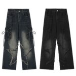 Spring And Autumn American Retro XINGX Jeans Women's Multi-pocket - Image 7