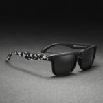 Outdoor Sunglasses Square Sunglasses Colorful Real Film UV Protection