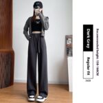 Exercise New High Waist Straight Pants - Image 7