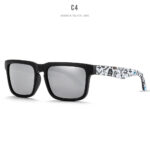 Outdoor Sunglasses Square Sunglasses Colorful Real Film UV Protection - Image 9