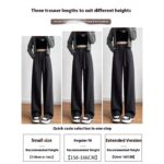 Exercise New High Waist Straight Pants - Image 4